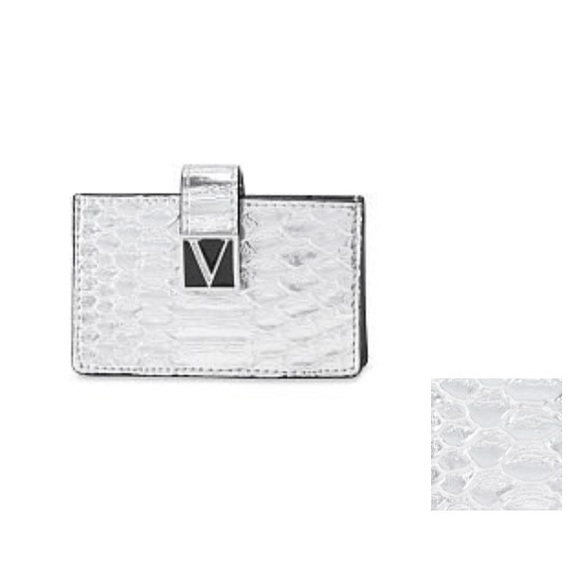 Victoria’s Secret Card Case Wallet metallic - Picture 1 of 2